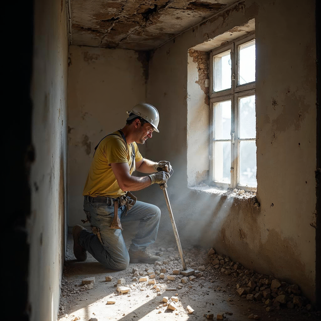 Wo und warum manuelle Abbrucharbeiten (Handabbruch) eingesetzt werden
